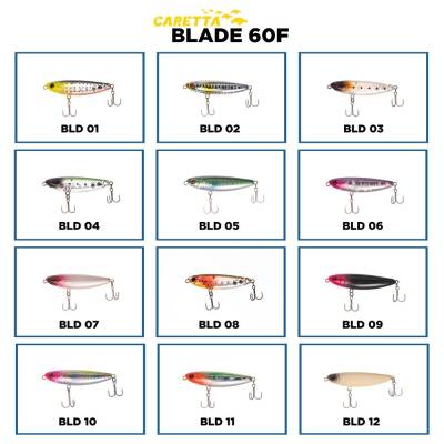 Caretta Blade 60 F 60mm 6gr Floating Maket Yem