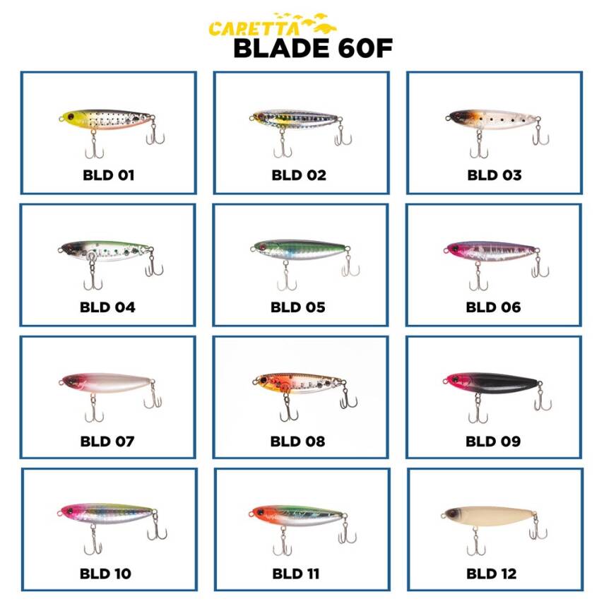 Caretta Blade 60 F 60mm 6gr Floating Maket Yem - 1