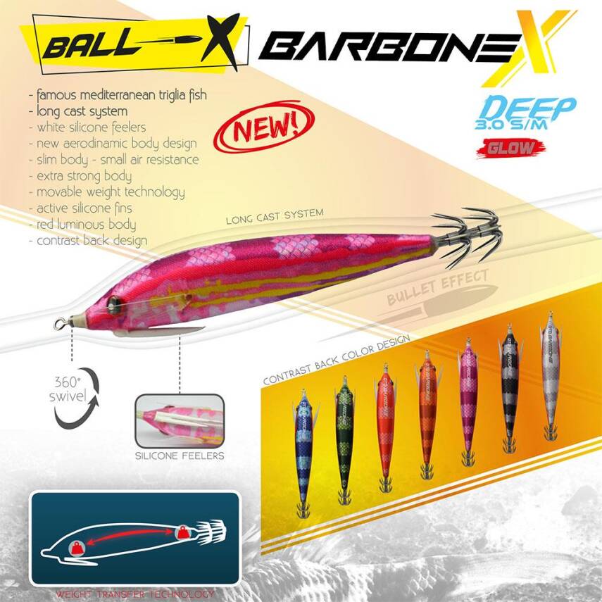 DTD Ballistic Barbone X 3.0 95mm 16.7gr Kalamar Zokası - 1