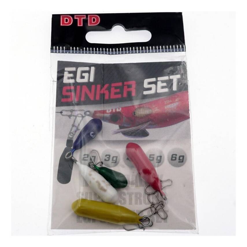 DTD Egi Sinker Set Kalamar Zokası Kurşunu - 2