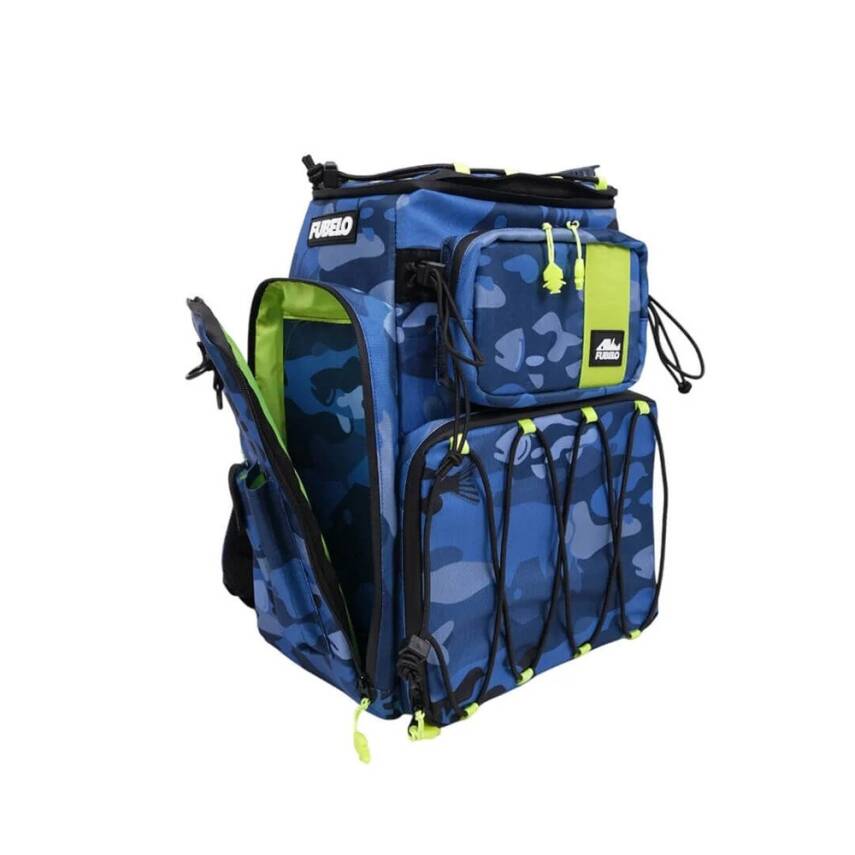 Fubelo Chap Sırt Balıkçı Çantası - Mavi - 2