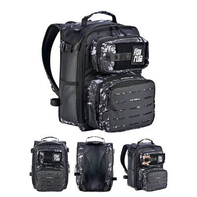 Fujin ProAji Back Pack Black Camo Balıkçı Sırt Çantası - 2