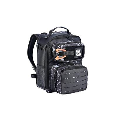 Fujin ProAji Back Pack Black Camo Balıkçı Sırt Çantası - 4