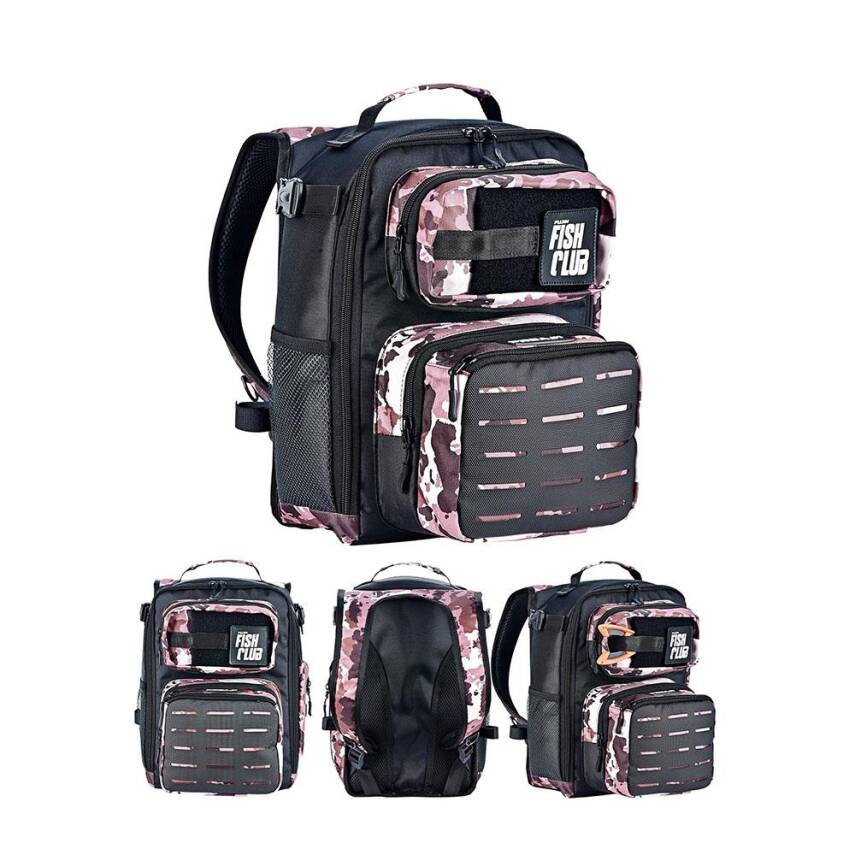 Fujin ProAji Back Pack Brown Camo Balıkçı Sırt Çantası - 2