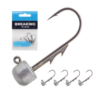Hanfish Breaking Mushroom Head TPE Kaydırmaz Jighead