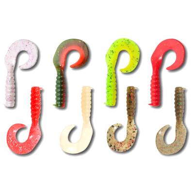 Hanfish Gurt 4.5cm LRF Silikon Yem Karışık Renk Paketi - Mix 2 - 3