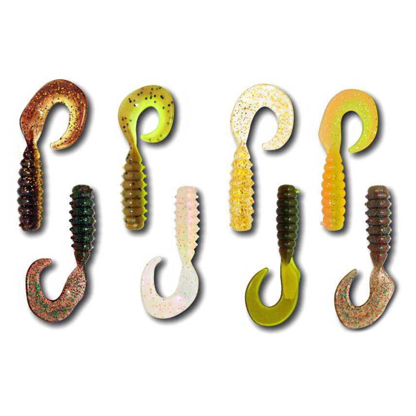 Hanfish Gurt 6cm LRF Silikon Yem Karışık Renk Paketi - Mix 1 - 3