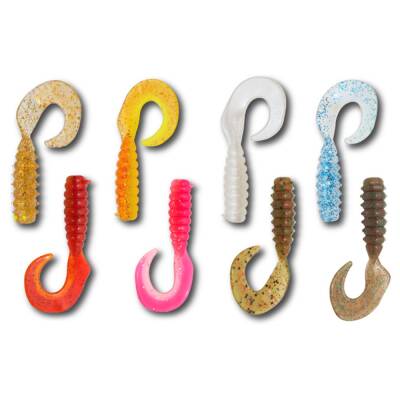 Hanfish Gurt 7cm LRF Silikon Yem Karışık Renk Paketi - Mix 2 - 3