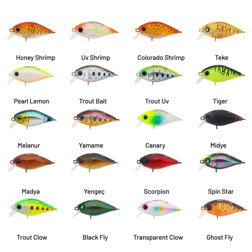 Hanfish Kunduz UG 38mm 4gr LRF Maket Yem - 2