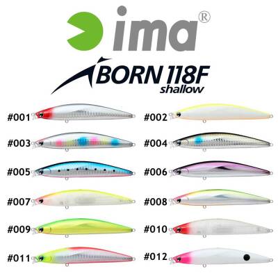 ima iBorn 118F Shallow Floating 19gr Maket Yem