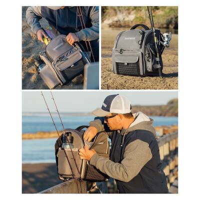 Shimano Medium Back Pack Tackle Box LUGC-14 Balıkçı Çantası - 4