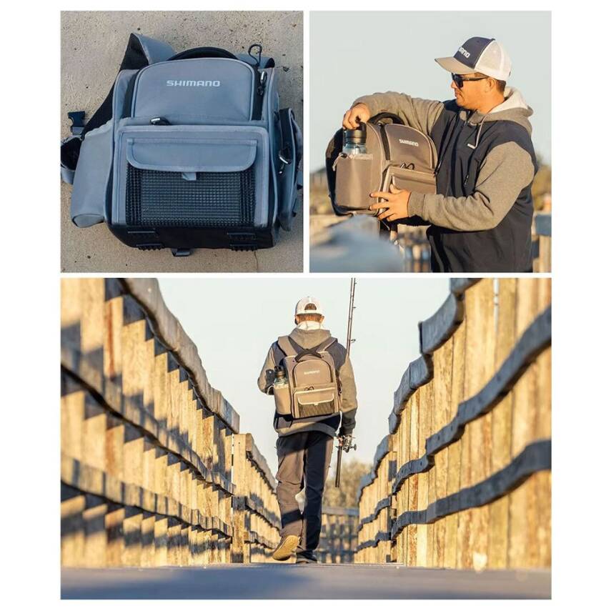 Shimano Medium Back Pack Tackle Box LUGC-14 Balıkçı Çantası - 5