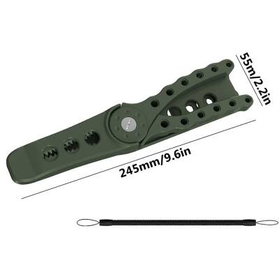 Shufa Kemere Takılan Yaylı Balık Tutucu Lrf Maşası - 5