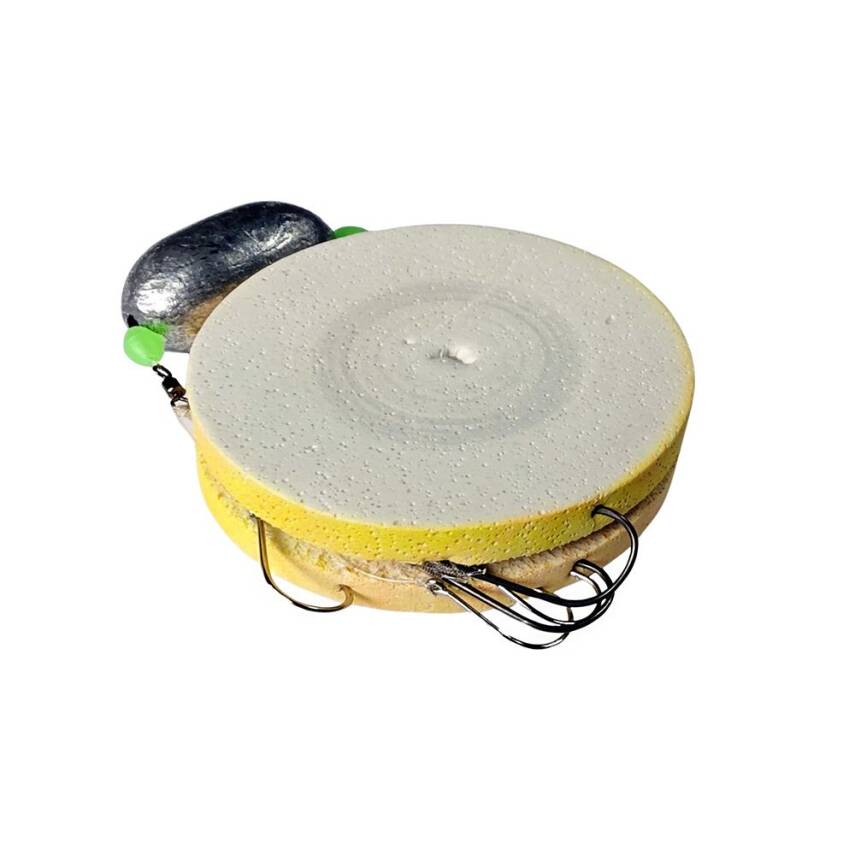 Japon 5 iğneli 80gr Gezerli Yılan Dili Mercan Çupra Bedeni - 2