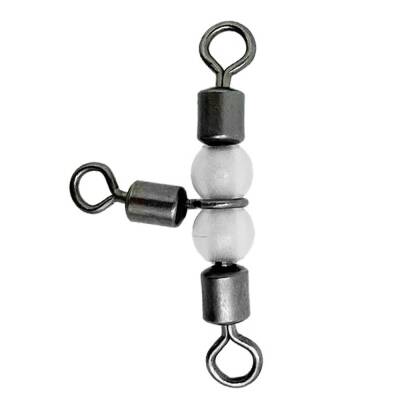 Albastar Boncuklu Inox Üçlü Fırdöndü - No:1*2