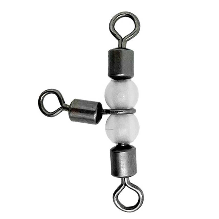 Albastar Boncuklu Inox Üçlü Fırdöndü - No:1*2 - 1