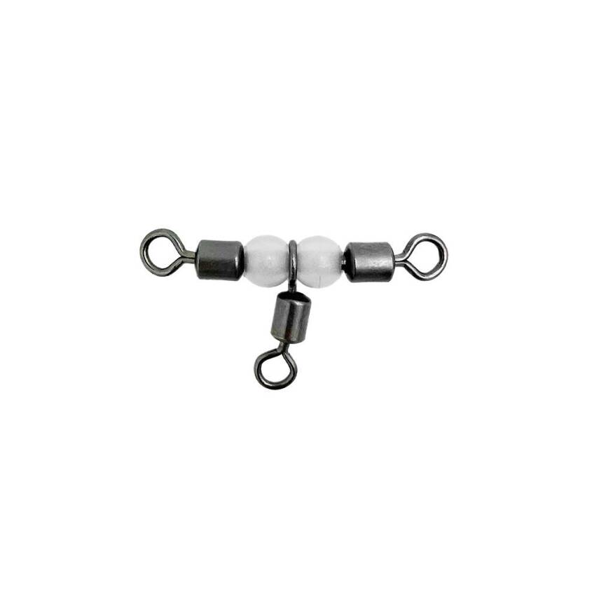 Albastar Boncuklu Inox Üçlü Fırdöndü - No:1*2 - 3