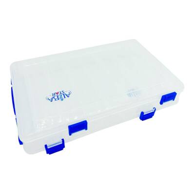 Albastar Çift Taraflı 27cm Maket Balık Kutusu - Mavi - 1