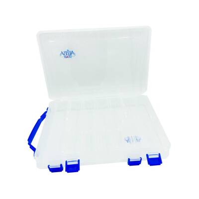 Albastar Çift Taraflı 27cm Maket Balık Kutusu - Mavi - 2