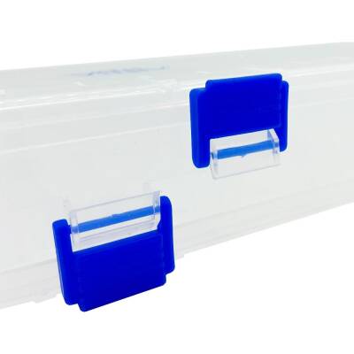 Albastar Çift Taraflı 27cm Maket Balık Kutusu - Mavi - 4