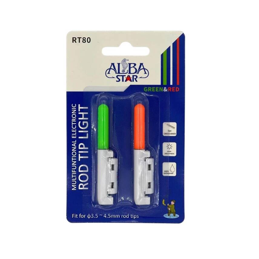 Albastar Pilli Green-Red 2 li Olta Ucu Işığı - 1