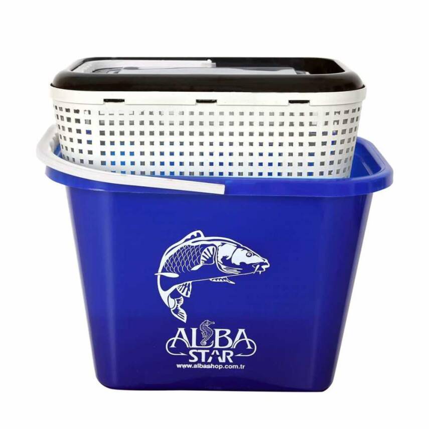 Albastar Sepetli Balıkçı Kovası - Mavi - 1