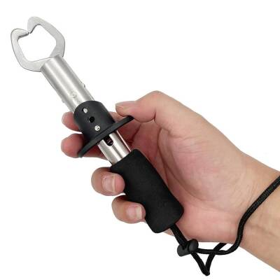 Bauer 18cm T Fish Grip Paslanmaz Çelik Balık Tutucu - 3