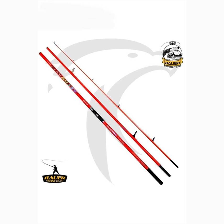 Bauer Aston 420m 100-250gr 3 Parça Surf Kamışı - 1