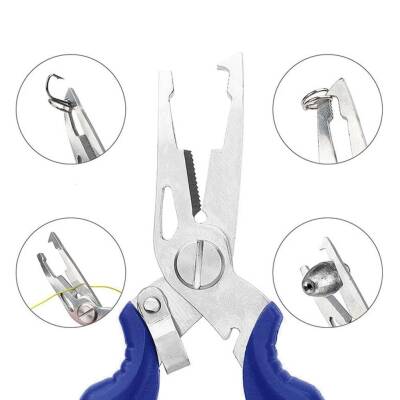 Bauer Balıkçı Pensesi - Lacivert (Kitlenebilir Model) - 2