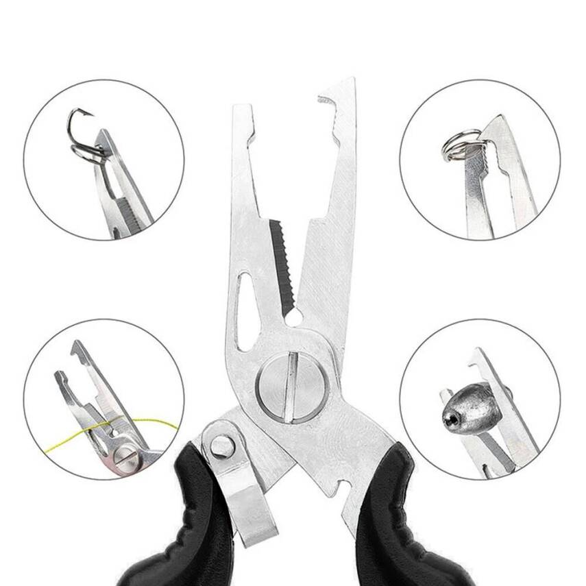 Bauer Balıkçı Pensesi - Siyah (Kitlenebilir Model) - 3