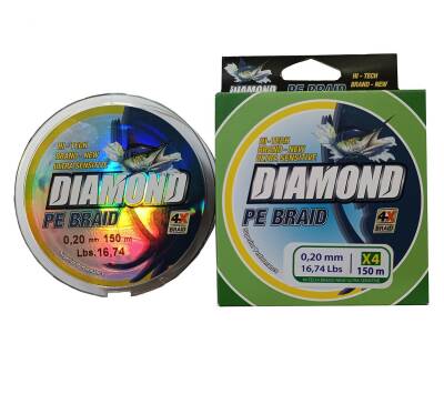 Bauer Diamond 4x 150mt İp Misina - 2