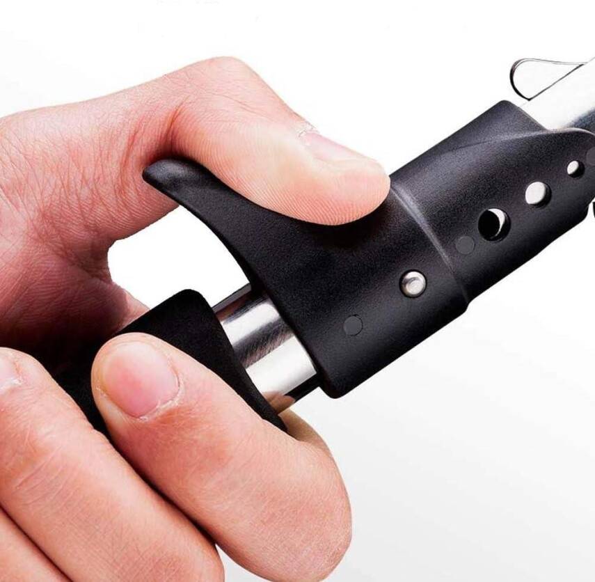 Bauer 24cm Fish Grip Paslanmaz Çelik Balık Tutucu  - 5