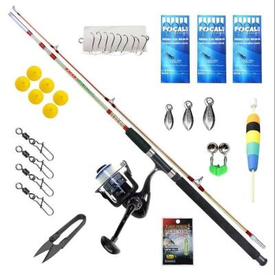 Bauer Tam Takım Tekne Bot Olta Seti - Bauer Crystal 150cm Vortex 6000