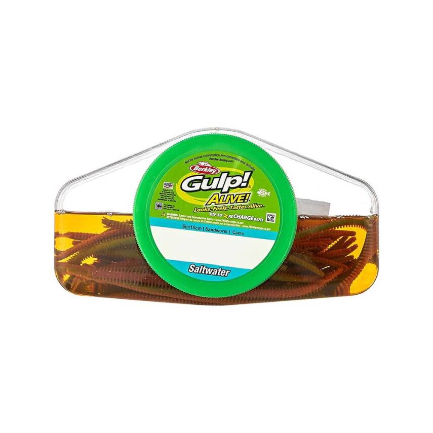 Berkley Gulp Alive Saltwater Sandworm 15cm Bloody - 1