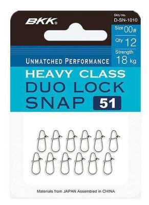 BKK Duolock Snap Spin ve Lrf Klipsi