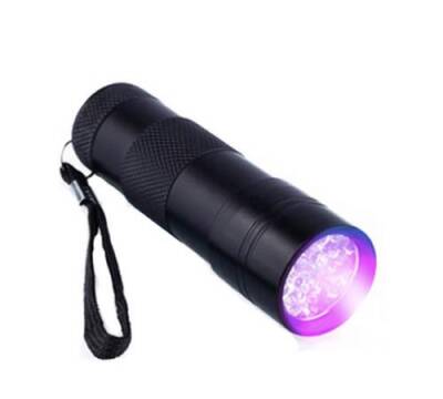 Black Watton WT-302 9 Led Mor Işık El Feneri - 3