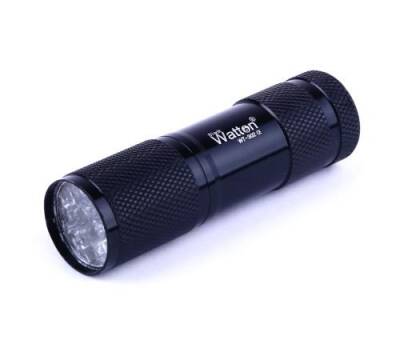 Black Watton WT-302 9 Led Mor Işık El Feneri - 4