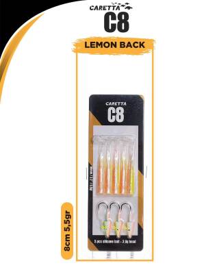 Caretta C8 8cm 5.5gr Lrf Silikon Yem   - 8