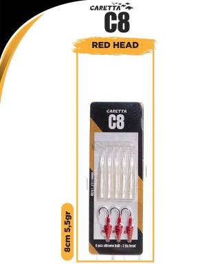 Caretta C8 8cm 5.5gr Lrf Silikon Yem   - 10