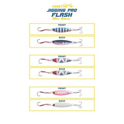 Caretta Jigging Pro Flash Mix Glow Jig Yem