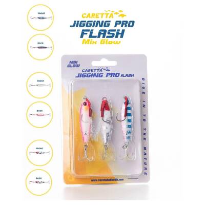 Caretta Jigging Pro Flash Mix Glow Jig Yem - 2