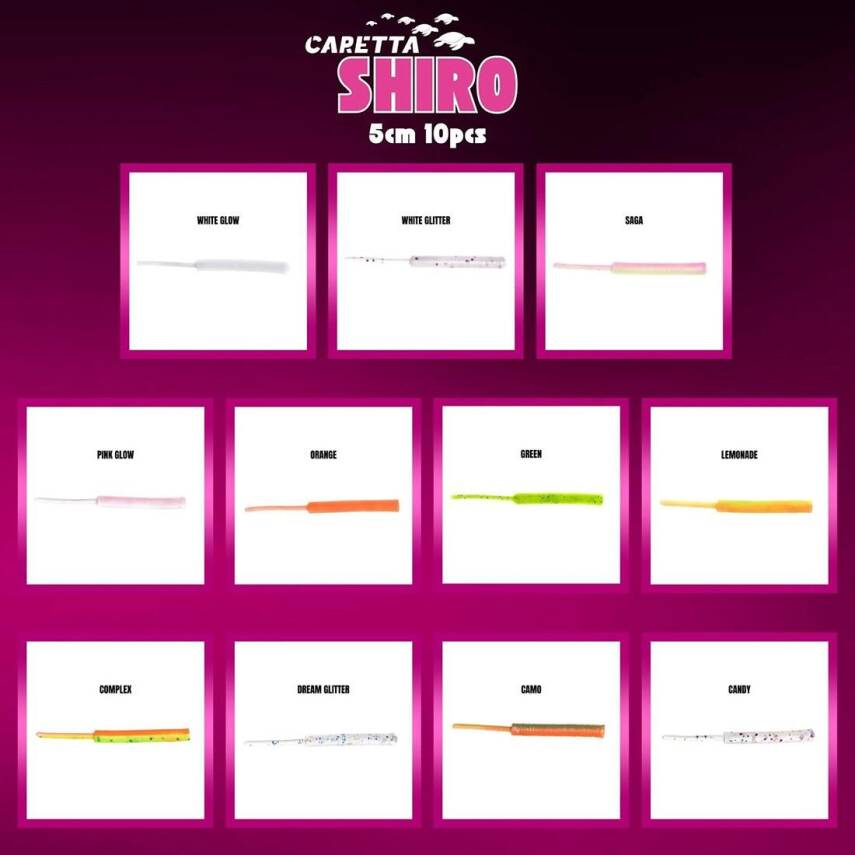 Caretta Shiro 5cm Kokulu Lrf Silikon Yem - 1