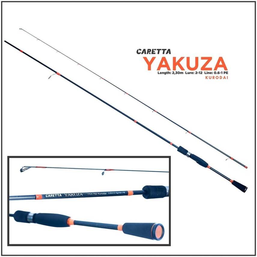 Caretta Yakuza Kurodai 230cm 2-12gr Lrf Olta Kamışı - 1