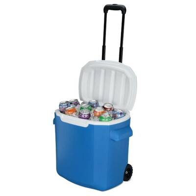 Coleman Performance 28 QT Tekerlekli 26lt Soğutucu Buzluk-Mavi - 6