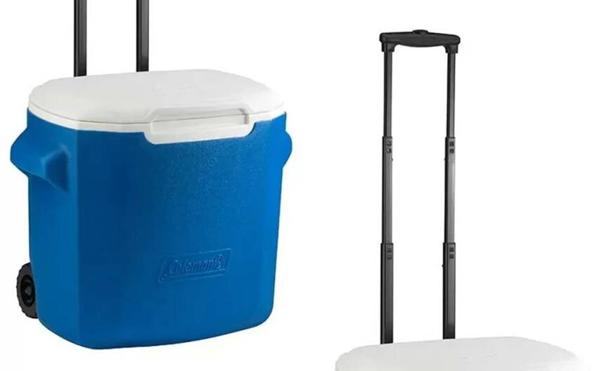 Coleman Performance 28 QT Tekerlekli 26lt Soğutucu Buzluk-Mavi - 7