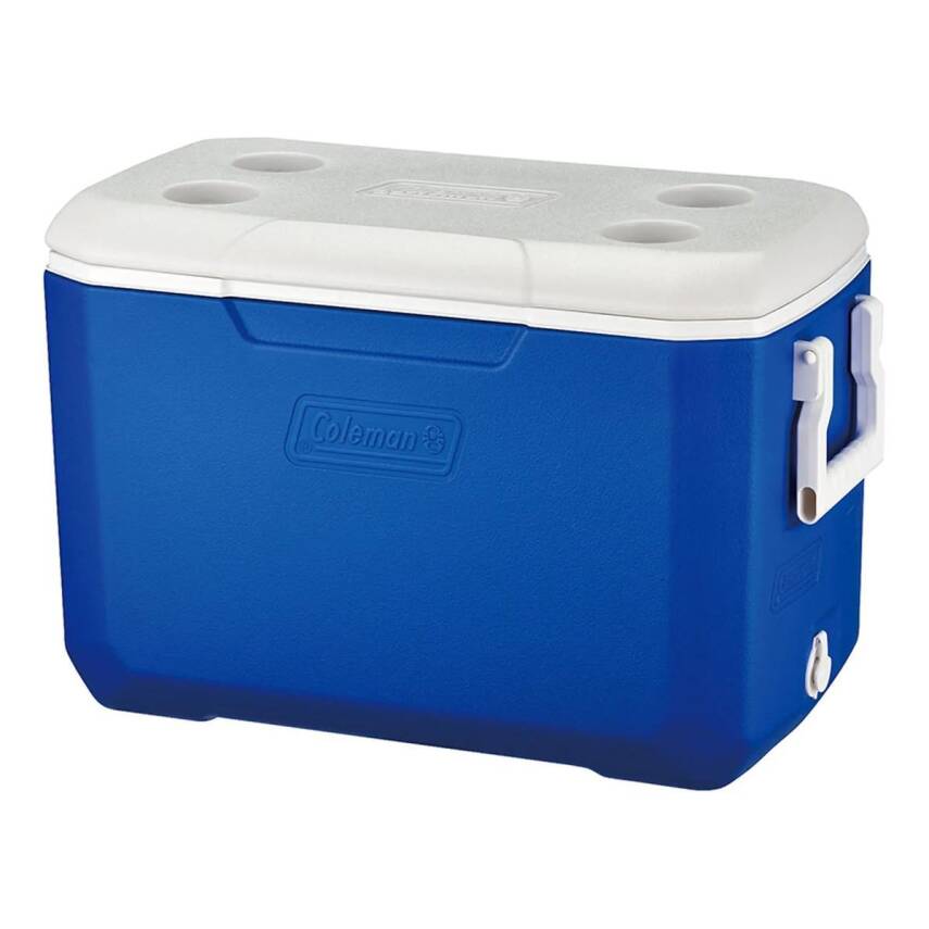 Coleman Poly-Lite 48 QT Taşınabilir Soğutucu Buzluk 45.7 Lt-Mavi-Beyaz - 1