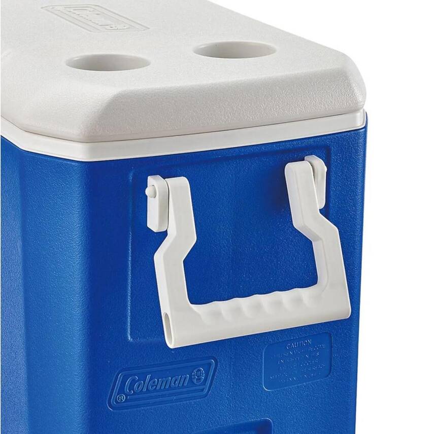 Coleman Poly-Lite 48 QT Taşınabilir Soğutucu Buzluk 45.7 Lt-Mavi-Beyaz - 2
