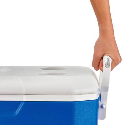 Coleman Poly-Lite 48 QT Taşınabilir Soğutucu Buzluk 45.7 Lt-Mavi-Beyaz - 5