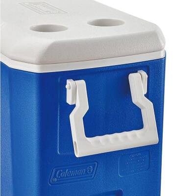 Coleman Poly-Lite 48 QT Taşınabilir Soğutucu Buzluk 45.7 Lt-Mavi-Beyaz - 2