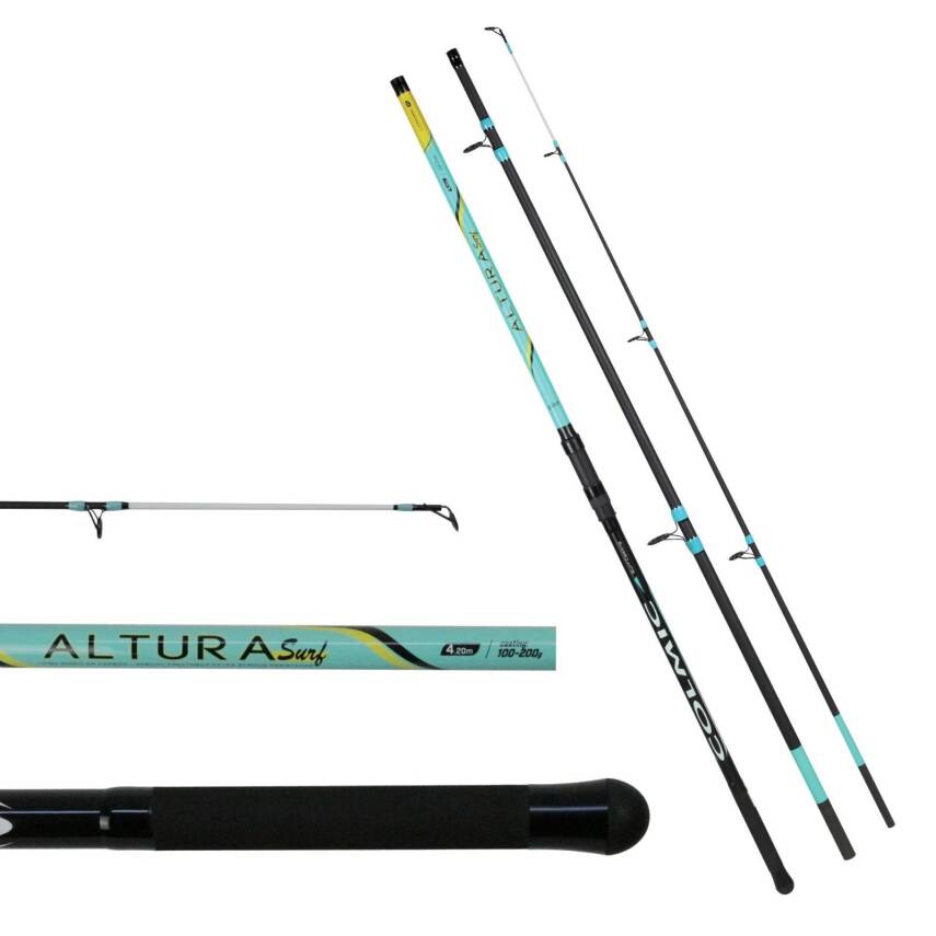 Colmic Altura 420cm 100-200gr 3 Parça Surf Olta Kamışı - 1
